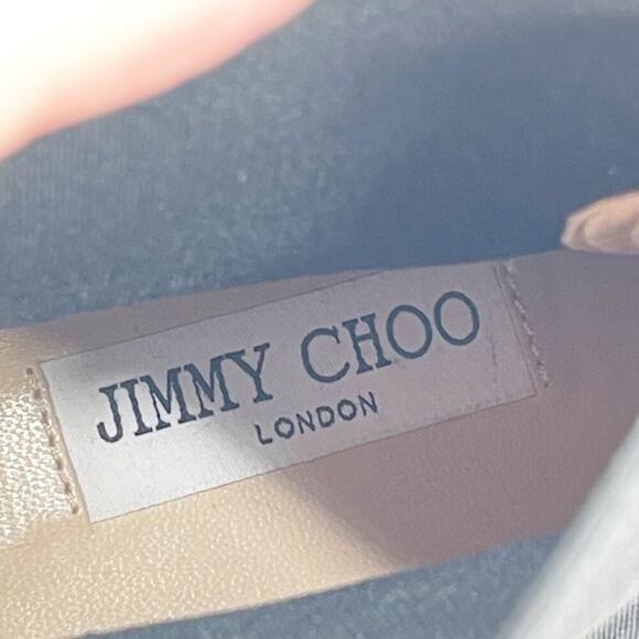 Jimmy Choo Clayton White Leather Chunky Platform Chelsea Boot women's IT 36.5 - Picture 9 of 11